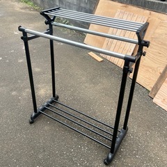 ハンガーラック　室内干しにも🤩！の画像