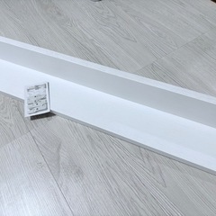 【美品】壁に付けられる家具棚 ライトグレーの画像