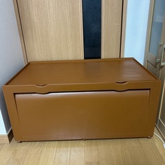 2段衣装タンスの画像