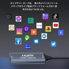 HDMIキャプチャーの画像