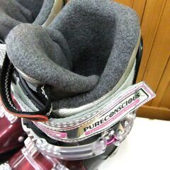 スキーブーツ サイズ 22.5cm PURE CONSCIOUS ピュアコンシャス ソール 277mm 中古 厚別店の画像