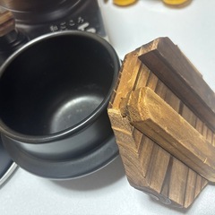 陶器釜＆陶器焼肉グリルセットの画像