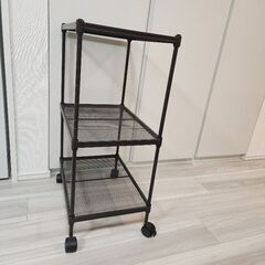 【決定しました】メタルラック　メッシュ棚3段の画像