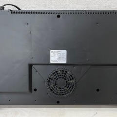 M【中古品】IRIS OHYAMA アイリスオーヤマ IH調理器 PPIT-2IH-BK 2021年製 調理機器 キッチン家電 IHコンロの画像