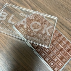 明治ブラックチョコレートパズルの画像