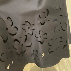 結婚式　ドレス　ネイビー　38サイズの画像