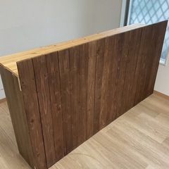 手作りカウンター　バラしていますの画像