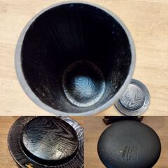 和風 こけし 昭和レトロ 竹筒 竹子 竹細工　/MJ-1297 2Fの画像