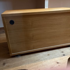 無印良品　木製テレビ台の画像