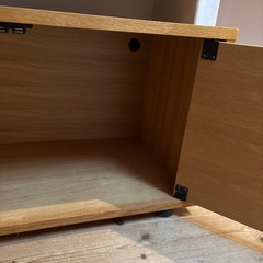 無印良品　木製テレビ台の画像
