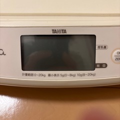 タニタ　nometa 体重計　ベビースケールの画像
