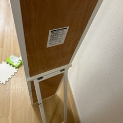 【あげます】鏡　全身鏡　ホワイトの画像