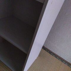 白色のカラーボックスでとても美品です。の画像