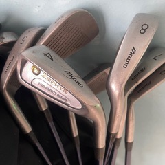ミズノ MIZUNO ZEPHYR TF-2620 FLEX7 ミズノ ゼファー フレックス7 計１３本 + パター キャロウェイキャディバッグ　ボールの画像