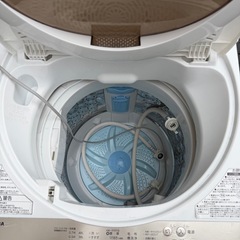 分解洗浄済み！TOSHIBA　5kg　電気洗濯機 AW-5G8　の画像