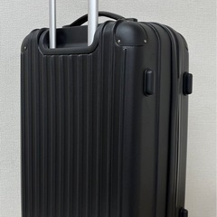 M【中古品】travel house キャリーバッグ キャリーケース 旅行 カバン キャスター付き ブラック 鍵付き　の画像