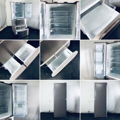 ID:rf00246 【自社配送エリア内限定】東芝 TOSHIBA 冷蔵庫 ファミリー 中古 2018年製 6ドア 501L レディッシュゴールド ファン式 観音開き GR-507F(N)  【リユース品：状態B】【送料無料】【設置費用無料】の画像