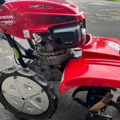 HONDA 耕運機 Salad FF500 管理機 農用トラクター歩行型 動作確認済 エンジン始動快調！ ガソリンエンジン 耕運幅55cm 中古品 ③の画像