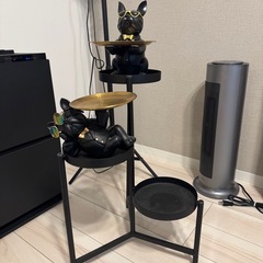 ライト&加湿器&モニター&物置き&犬のおきも置物の画像