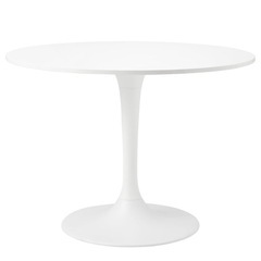 IKEA ドクスタ　丸テーブルの画像