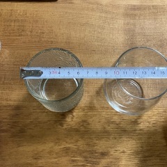ガラス製コップの画像