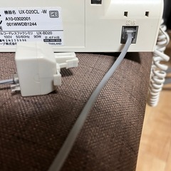 SHARP UD-C300 FAX機 クリーム色の画像