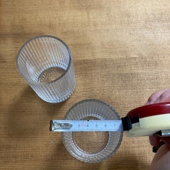 ガラス製コップの画像