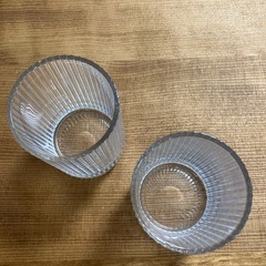 ガラス製コップの画像