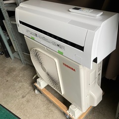 取付込、保証付、東芝2024年2.2KW6畳用の画像