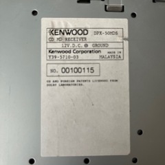 KENWOOD  カーオーディオの画像