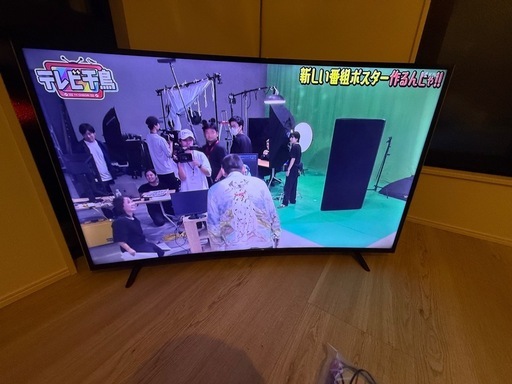 キャンセルのため再度募集、値下げ55型テレビ　早い者勝ち