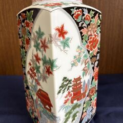 有田焼　花瓶　哲山作の画像