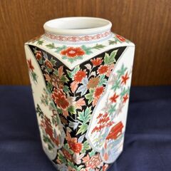 有田焼　花瓶　哲山作の画像