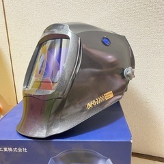 マイト工業 溶接面 INFO-2200-Cヘルメット取付型レインボーマスクの画像
