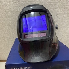 マイト工業 溶接面 INFO-2200-Cヘルメット取付型レインボーマスクの画像