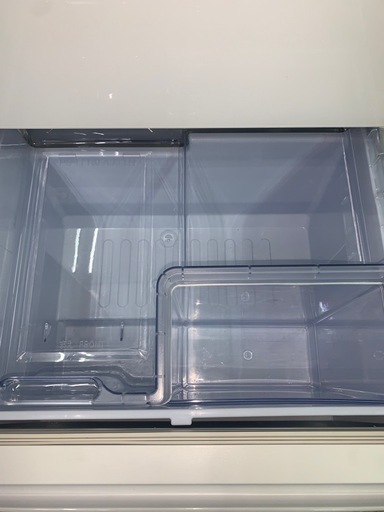 ①　両開き シャープ 350L 冷蔵庫 2020年製 SJ-GE35F-W