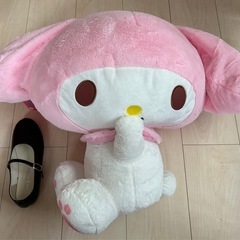 大きな　マイメロ　ぬいぐるみの画像