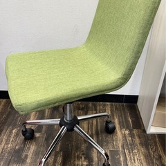 M【中古品】オフィスチェア おしゃれ コンパクト パソコンチェア デスクチェア 1人用 回転イス 昇降式チェアー 生活家具の画像