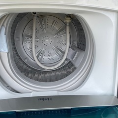 【リサイクルサービス八光】2017年製　ハイアール　JW-C55A-W 全自動洗濯機 ホワイト 洗濯5.5kgの画像