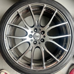 【美品】RAYS HOMURA レイズ ホムラ 20インチ 8.5J+45 P.C.D 114.3 5穴 4本の画像
