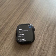 【美品】Applewatchシリーズ11 チタニウム 46mmの画像
