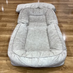 ソファベッド（ベージュ）【町田市再生家具】252098の画像
