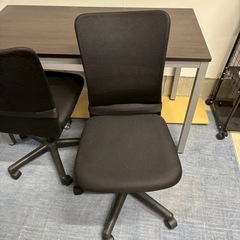🌟【スタイリッシュで実用的！】 ✨オフィス 会議テーブル＆チェアセット✨の画像