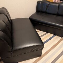2人掛け用 ソファ2台の画像