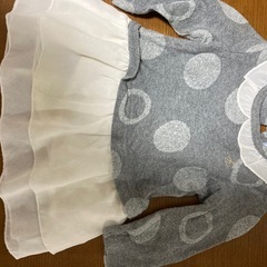 80cm 女の子　秋冬服の画像