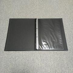 リングバインダー ブラック A4サイズの画像