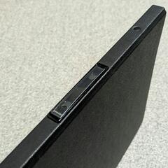リングバインダー ブラック A4サイズの画像