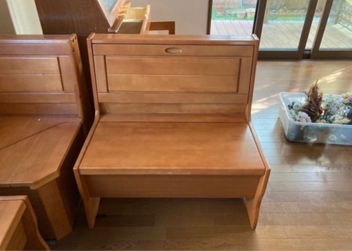 木製ベンチ3点セット