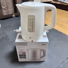 【生活家電4点セット】電気ケトル1.2L＋ハンドブレンダー＋ガスコンロ（カセットガス付）＋セラミックヒーター（ジャンク）まとめ売り✨の画像