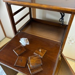 電子レンジ・炊飯器　置き台の画像